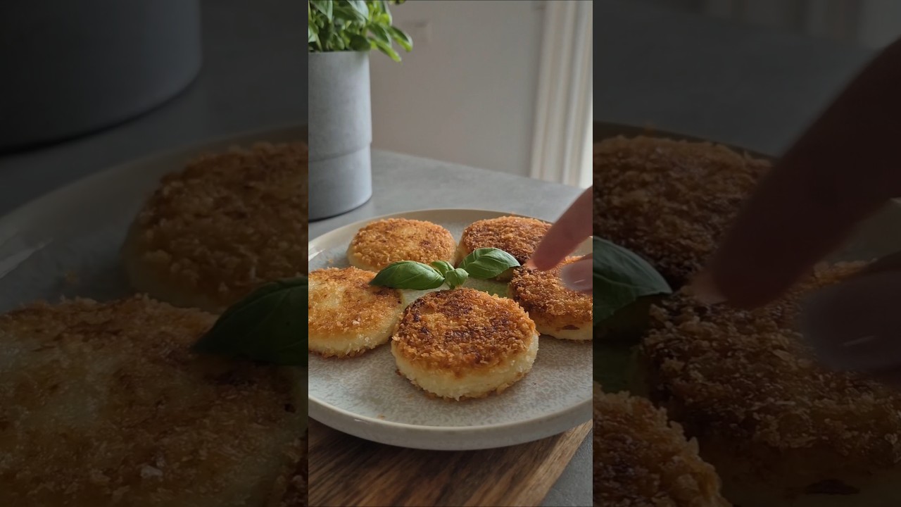 YouTube-Video: Gefüllte Kartoffeltaler mit Käse (aus Kartoffelbrei)