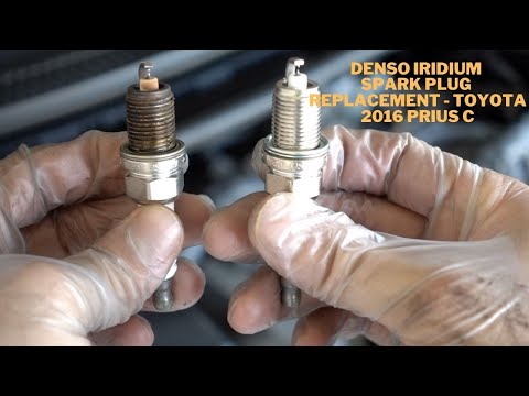 DIY - 2012-2016 Toyota Prius C Spark Plug OEM Replacements FK16R-A8 3485 - Denso Iridiums