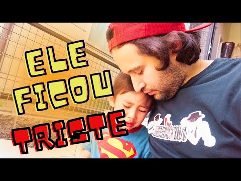 ESTOU DE VOLTA   I  ELE FICOU TRISTE