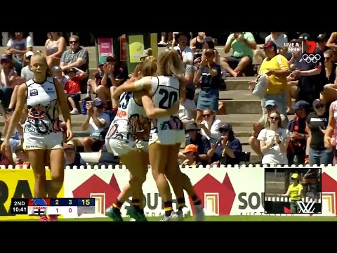 AFLW R5: Teah Charlton's Magnificent Goal
