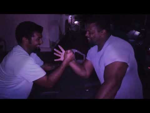 Arm wrestling practice(seychelles arm wrestlers).