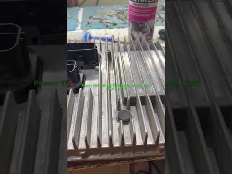 Ремонт VECU MID 187 11383910P03 от Volvo A25G - попала молния