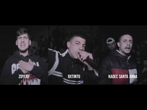 🔥 ZOYERT vs RXTINTO vs KADEC SANTA ANNA 🔥- PRIMERA RONDA // BATALLA DE CANCIONES