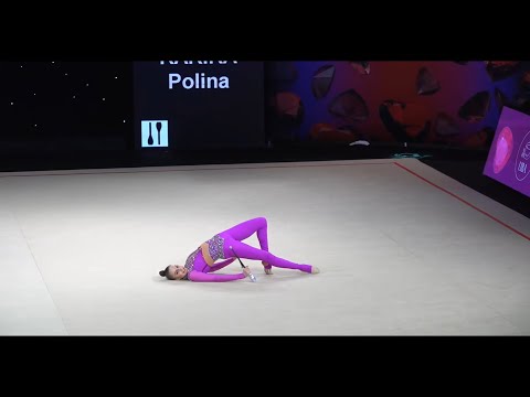 Polina Karika Clubs Final 29,200 🥈 - Grand-Prix "Miss Valentine 2025"