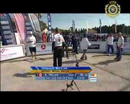 D. Genet v D. Trillus – compound men’s bronze | Porec 2008 Archery World Cup stage 2
