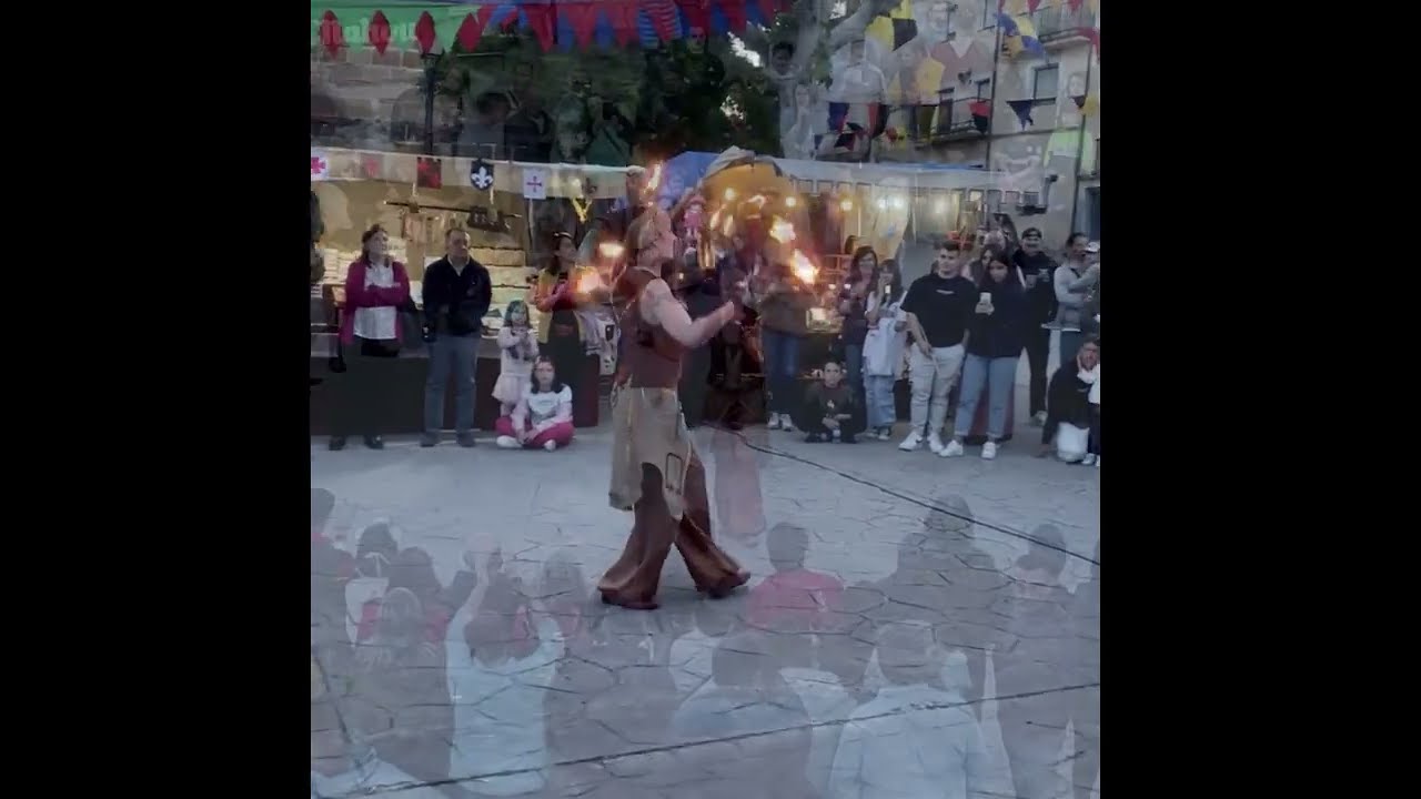 Abanicos con Fuego, con Leena Qadi y Turdión