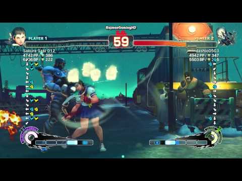 SSFIV AE - Dashio (Seth) [#1 Seth in Japan] vs Sakura Saki 012 (Sakura) ᴴᴰ