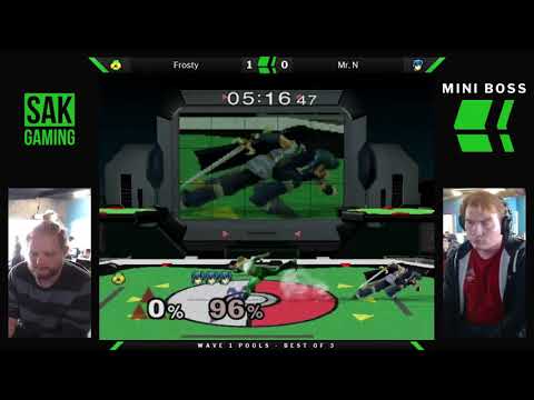 Mini Boss 2 Wave 1 Pools - Frosty (Sheik) vs Mr. N (Marth)