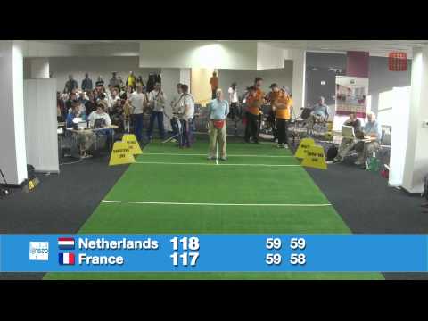 European Archery Indoor Championships Rzeszow 2013 - Netherlands vs France Gold CM