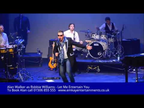 Alan Walker as Robbie Williams - Let Me Entertain You
