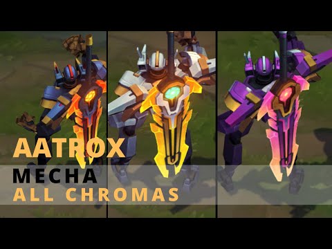 Mecha Aatrox Chromas - essence emporium 2022