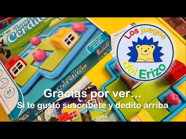 Vídeo relacionado con Smart Games - Los Tres Cerditos | Juegos Educativos Niños 3 Años O Más | Rompecabezas Niños Con 48 Desafíos | Puzzles Infantiles 3 Años O Más | Juegos Infantiles