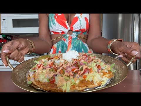 How To Make The BEST Homemade Taco Pizza!