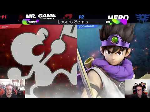 Ultimate Time Skip 2021 - SSBU Vapor (Mr. Game & Watch) Vs. Brr (Terry/Hero/Inkling)