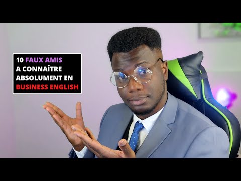 Faux amis business English (Part 2)