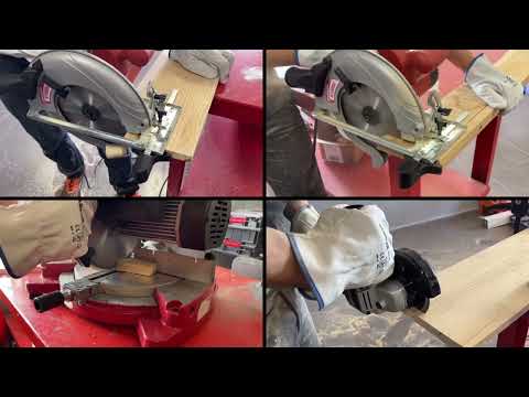VIDEO - Disque scie à onglet