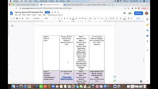 Semester Plan Tutorial