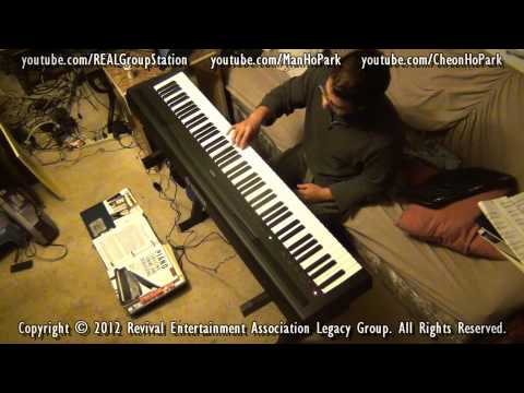 Yamaha Digital Piano P-95 Improv. Test + Ivory VSTi