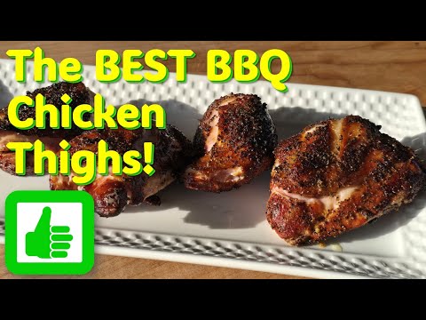 Crispy Smoked Chicken Thighs on the Offset Smoker | BBQ Perfection