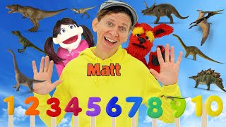 Dinosaurs | How Many Do You See? Song | Dream English Kids