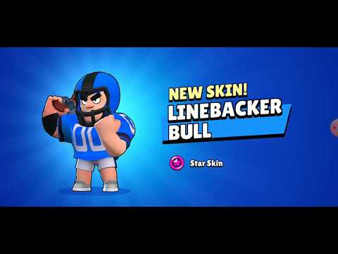 Buying linebacker Bull in brawl stars