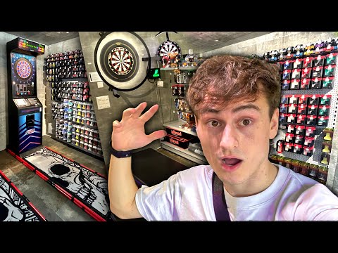 My FIRST visit to the darts shop – €330 just gone?! 😱🎯