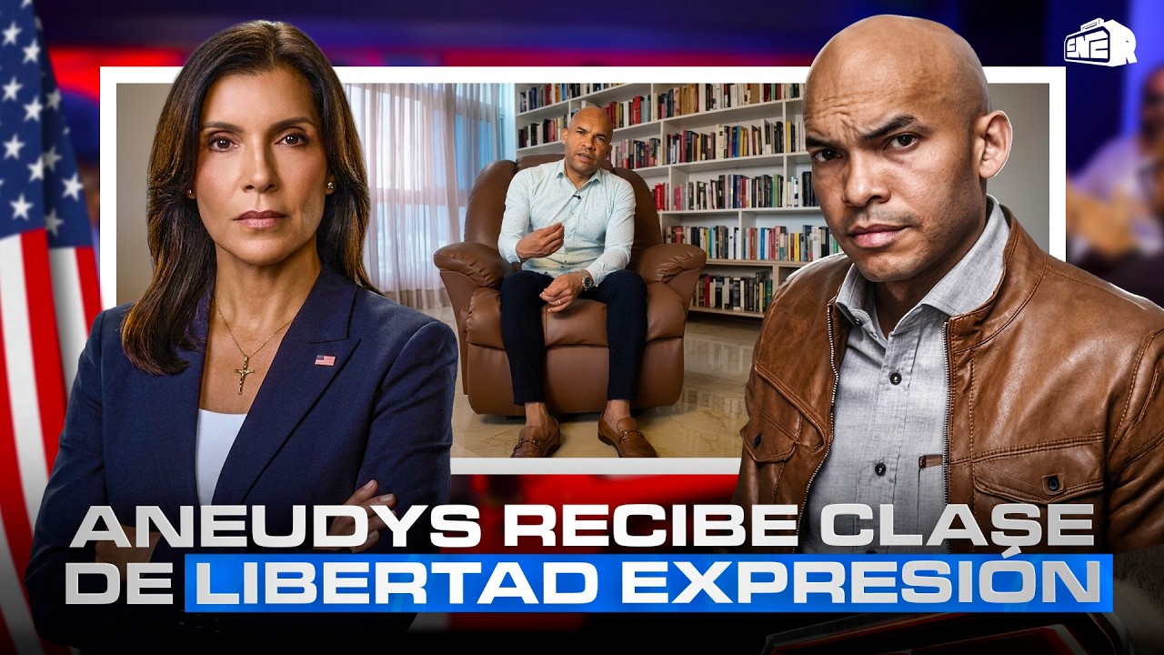 ANEUDYS SANTOS PIDE DISCULPAS PÚBLICAS A EMBAJADORA EEUU Y RECIBE CLASE DE LIBERTAD DE EXPRESIÓN