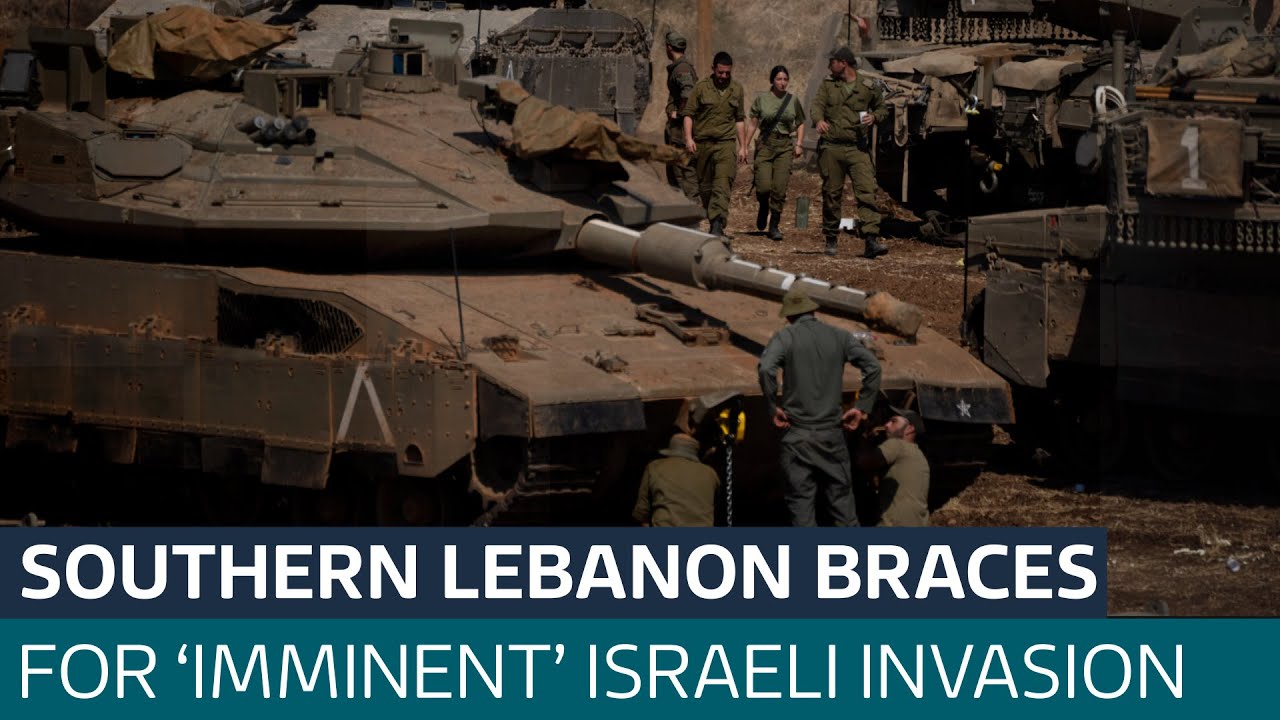 Israeli ground invasion into southern Lebanon 'imminent' | ITV News