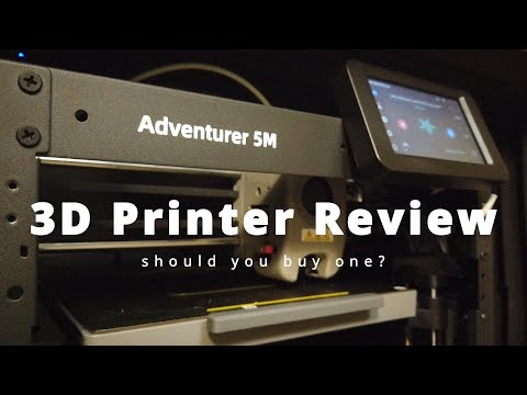 FlashForge Adventure 5m 3d Printer Review