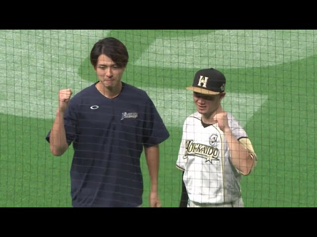 ファイターズ・西川選手・上沢投手ヒーローインタビュー 9/15 F-H