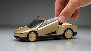 Unboxing of Futuristic Cyber RoboTaxi Diecast Model Car