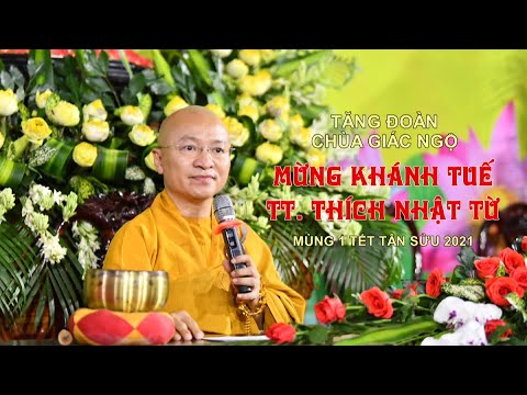 Tăng đoàn Chùa Giác Ngộ mừng Khánh tuế TT. Thích Nhật Từ 