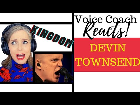 Voice Coach Reacts | DEVIN TOWNSEND | Performs 'Kingdom' for EMGtv