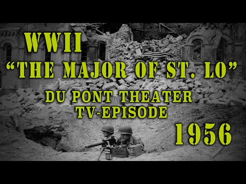 WW2 Normandy Hero "The Major of St. Lo" (1956) - rare 29th division History