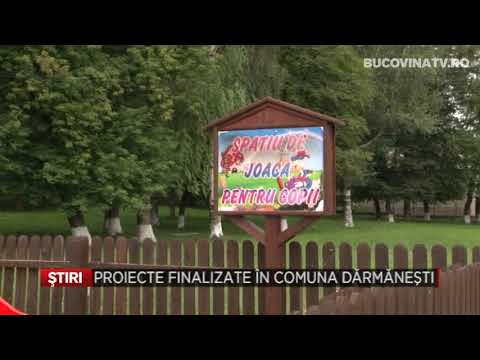 Proiecte finalizate in comuna Darmanesti