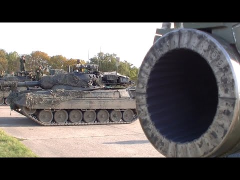 MBT Kampfpanzer Leopard 1 Live Firing Scharfschießen Belgische Armee 2013 Raging Razorback Tank