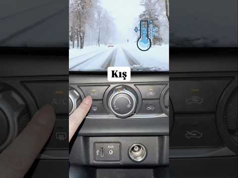 Arabanızdaki klimayı doğru kullanıyor musunuz?