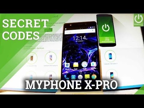 Codes in myPhone X PRO - Hidden Features / Secret Menu / Tricks