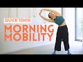 Quick 10 Min Feel Good Morning Stretch Routine Follow Along No Equipment