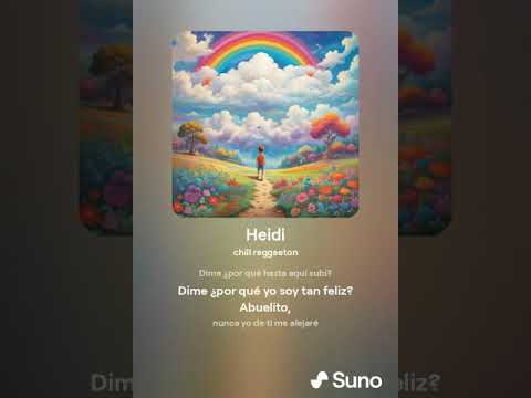 Canción de Heidi by Suno (v3) 🤖🎶