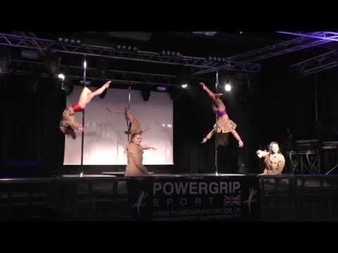 IUPDC Midlands Regionals 2019 Group - Gina, Karen, Natasha, Liv & Una