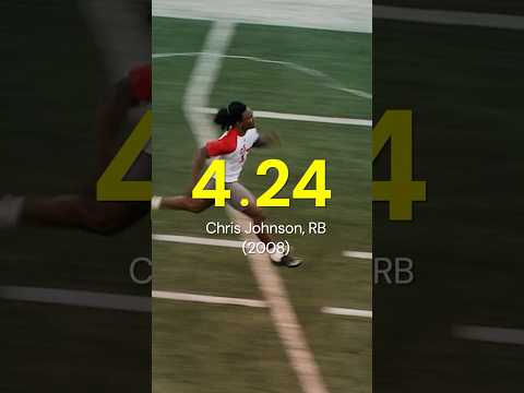 5 fastest 40 times at the NFL combine 💨