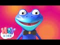 Der Frosch Kinderlieder Deutsch HeyKids