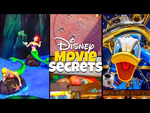 Top 7 Hidden Disney Movie Secrets at Magic Kingdom!