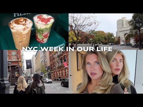 Eine ereignisreiche Woche in unserem Leben, während wir in New York leben und arbeiten.