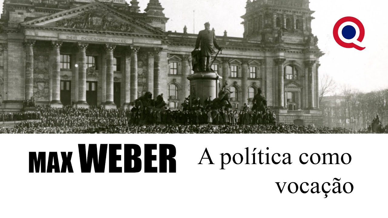 A política como vocação, de Max Weber - videoaula de Antônio Luiz Arquetti Faraco Júnior.