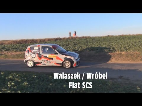 5 Runda RPŚ 2018 - Mszana - Maciej Walaszek / Dominik Wróbel - Fiat SCS
