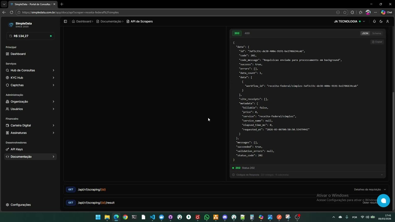 Hub de Consultas SimpleData