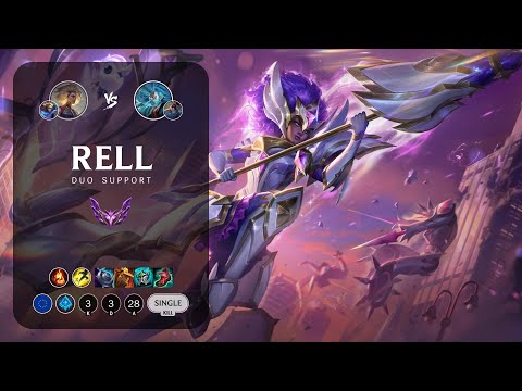 Rell Support vs Zilean - EUW Master Patch 13.9
