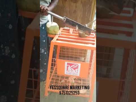 MS Tender Coconut Cutting Machine